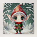 Search for christmas elf puzzles Kids