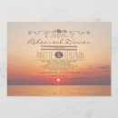 Search for sunset rehearsal dinner invitations Ocean