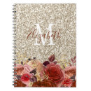 Search for rose gold notebooks Sparkles