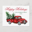 Search for vintage holiday postcards Red and green