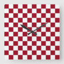 Search for burgundy clocks Dark red