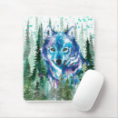 Recherche de wolf tapis souris Tête de loup