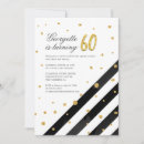 Recherche de noir et blanc anniversaire invitations Script