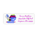 Search for baking return address labels Cooking