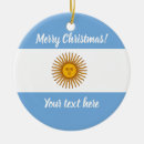 Recherche de drapeau argentin ornements Pays