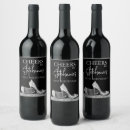Search for high heel wine labels Black