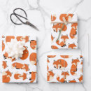 Search for woodland wrapping paper Fox