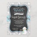Search for winter snowman invitations Boy