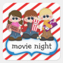 Search for popcorn movie stickers Stripes