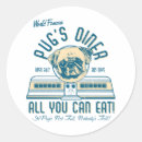Search for vintage diner stickers Retro