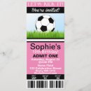 Search for soccer ticket invitations Party