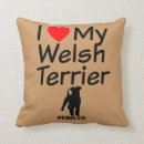 Search for terrier pillows Silhouette