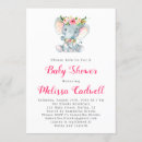 Search for elephant baby shower invitations Watercolor