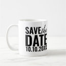 Search for save the date mugs Engagement
