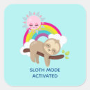 Search for sloth illustration stickers Funny