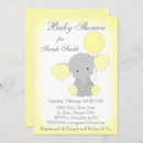 Search for yellow and grey baby shower invitations For kids