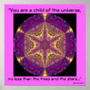 Recherche de desiderata posters Enfant de l'univers