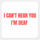 Search for i hear you stickers Deaf