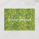 Search for water droplet business cards Drops