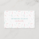 Search for sprinkles business cards Pink