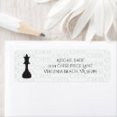 Search for queen return address labels Chess