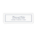 Search for modern return address labels Minimalist