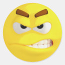 Search for angry face emoji stickers Yellow