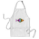 Search for rainbow fish aprons Colourful