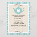 Search for teapot bridal shower invitations Vintage