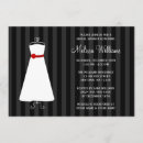 Recherche de red black bridal shower invitations Moderne