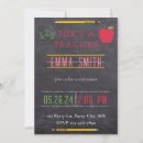 Search for education graduation invitations Chalkboard