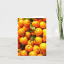 Search for fruit christmas cards Orange