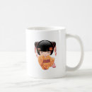 Search for geisha girls mugs Kokeshi