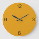 Recherche de couleur orange horloges Moderne