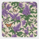Search for butterflies and flowers stickers Purple