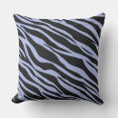 Search for blue zebra stripe pillows Pattern