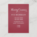 Search for retro chubby business cards Elegant