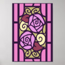 Search for deco stained glass art Flowers