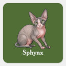Search for sphynx cat stickers Animal