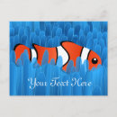 Search for fish swimming postcards Beautiful