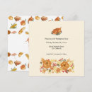 Search for fall feast invitations Thankful