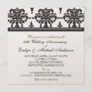 Search for square wedding anniversary invitations Golden