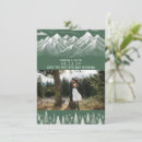 Search for mountain wedding save the dates Sage green