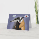 Search for badger cards Illustration