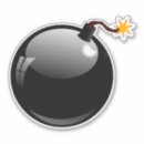 Search for exploding stickers Bomb