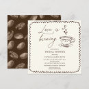 Recherche de baby is brewing invitations Élégant