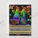 Search for 41st invitations Party