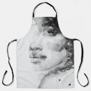 Search for beautiful woman aprons Watercolor