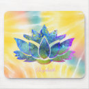 Recherche de lotus bleu tapis souris Élégant