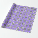 Search for lilac flower wrapping paper Rustic